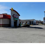 Linwood Square, Hardees, PNC Bank, tenant sign, CVS Pharmacy