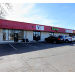 Linwood Square, Vaden's Firearms & Ammunition, Eyes by India, IVape ECigs Indy, and Little Caesars